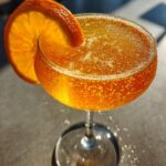 Saffron Orange Sparkler Cocktail