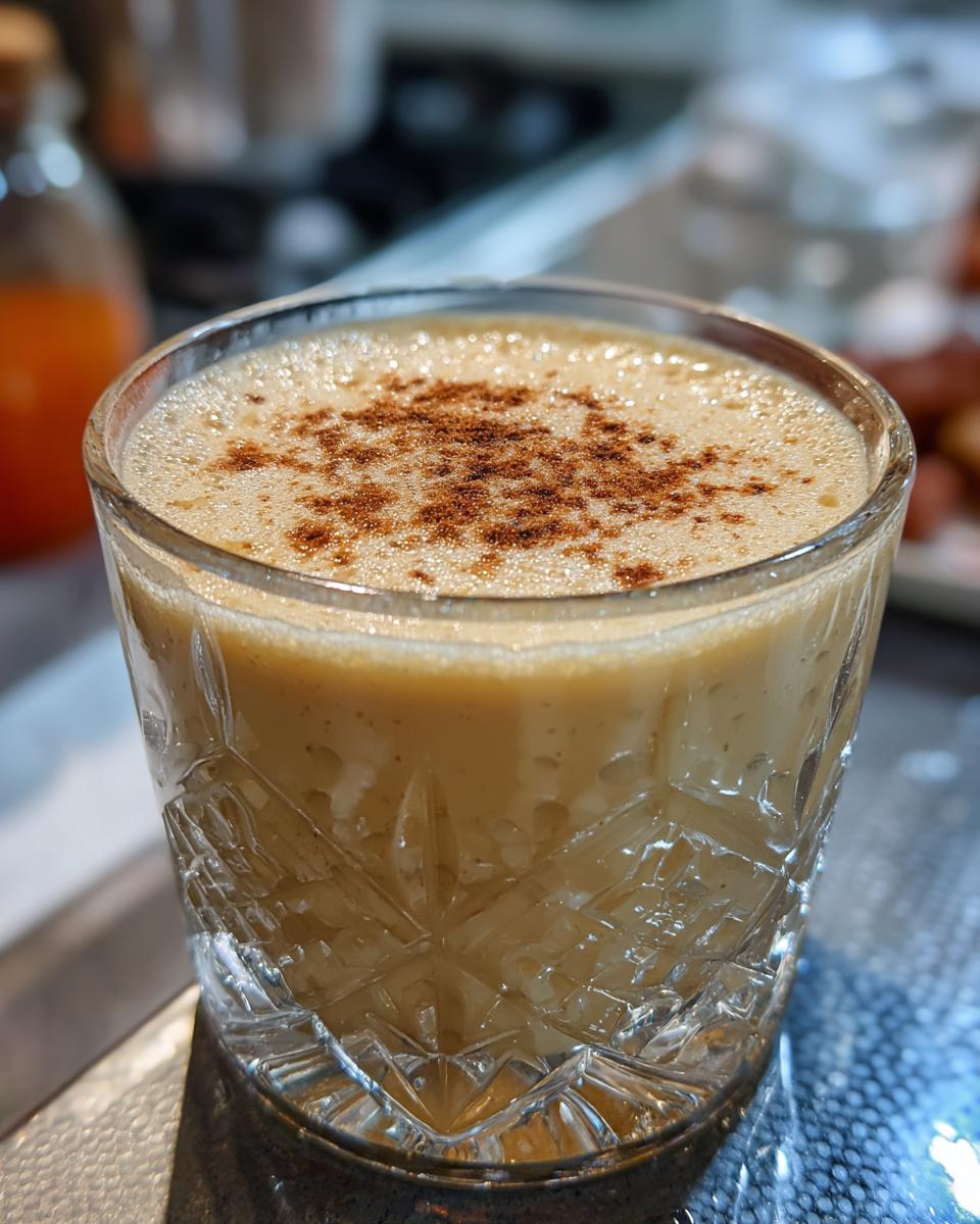 Sherry Eggnog Drink - detail 3