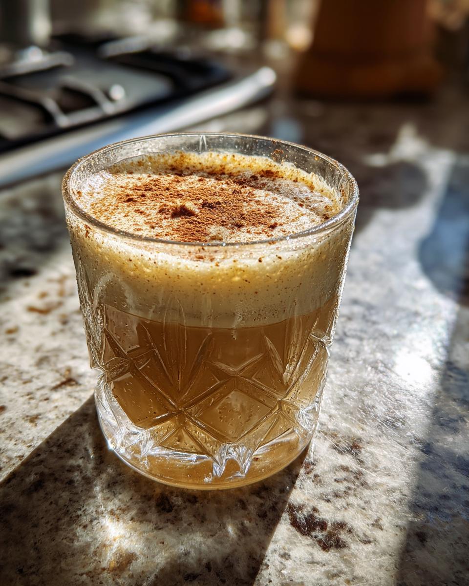 Sherry Eggnog Drink - detail 4