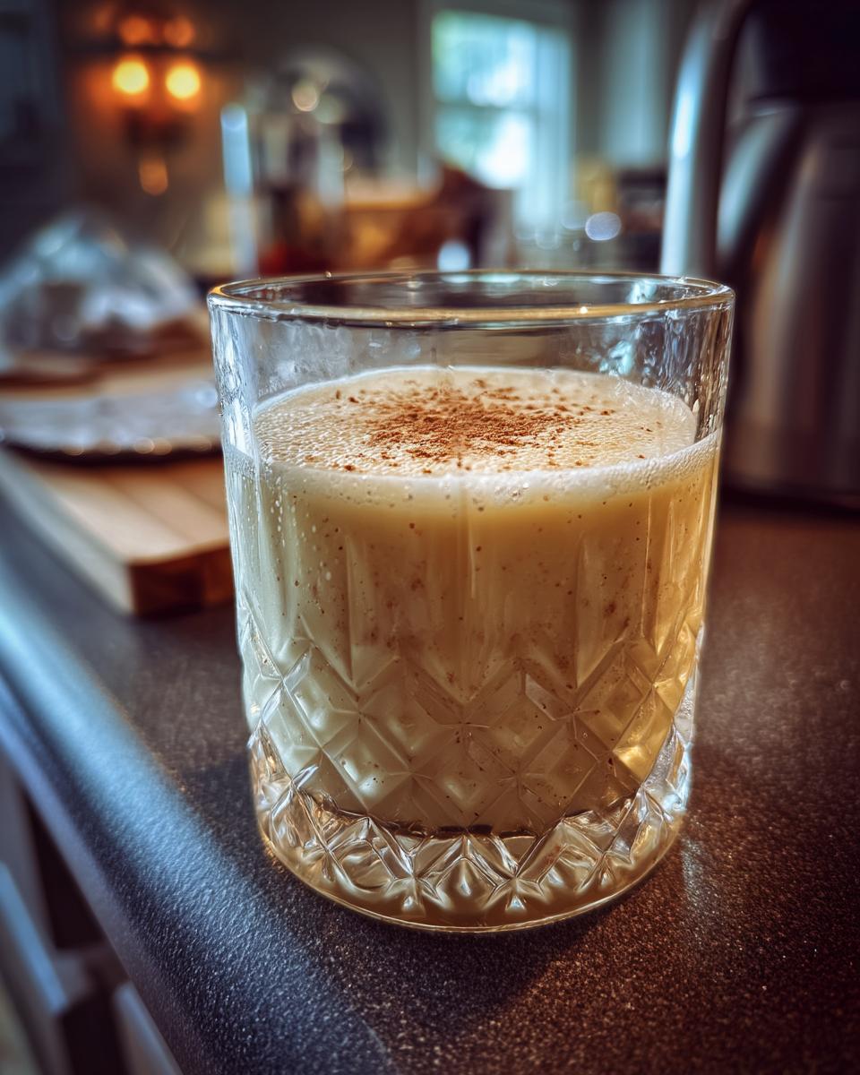 Sherry Eggnog Drink - detail 5