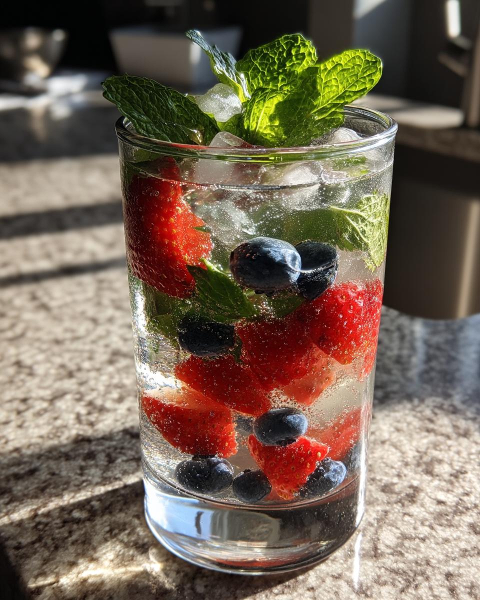 Sparkler Mojito 4th of July - detail 2