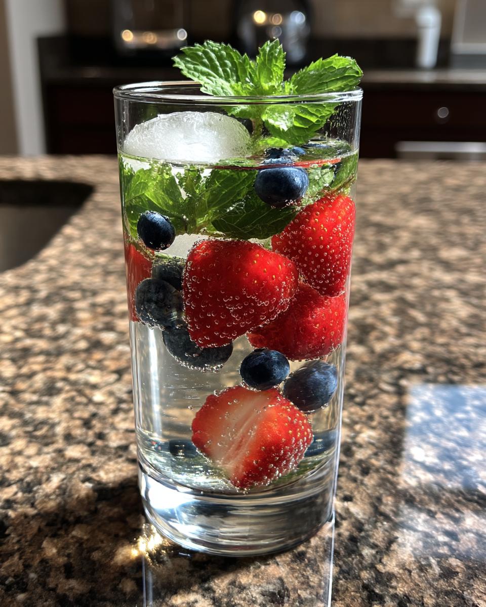 Sparkler Mojito 4th of July - detail 3