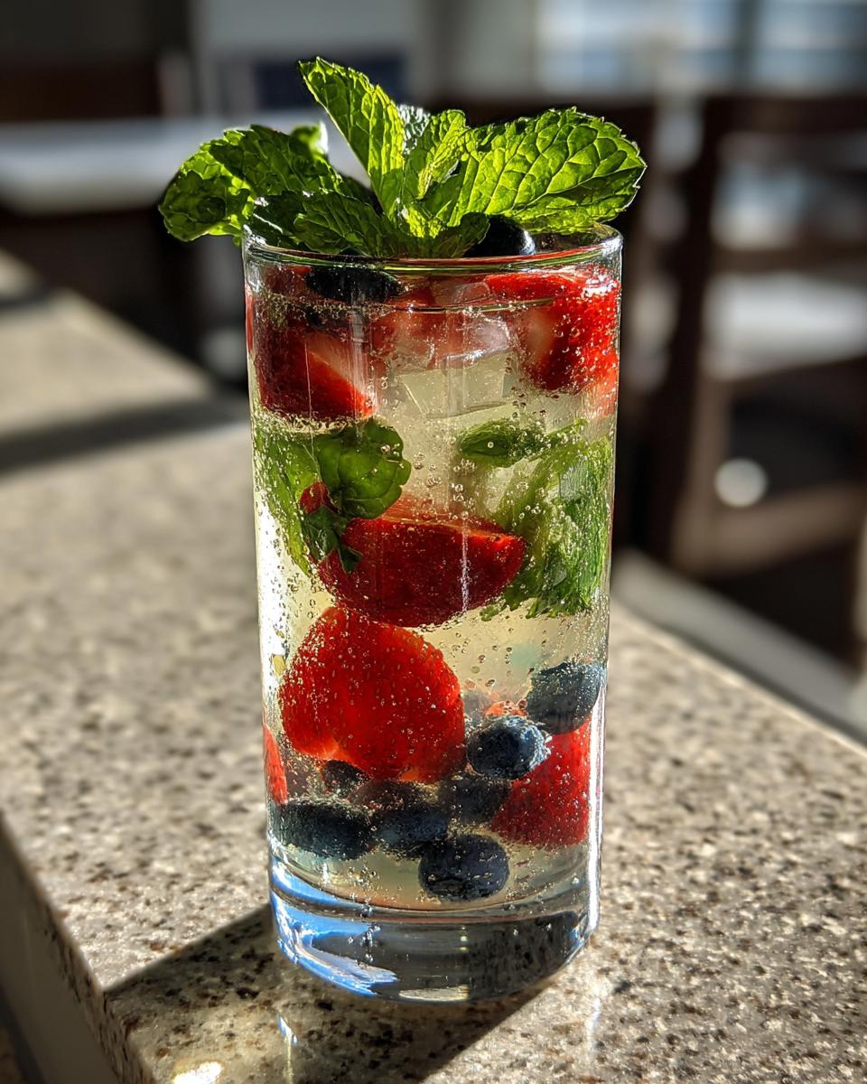 Sparkler Mojito 4th of July - detail 4
