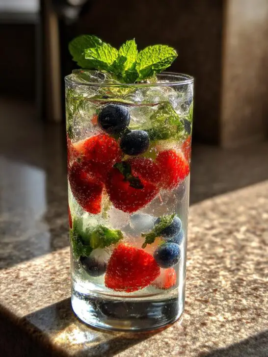 Sparkler Mojito 4th of July