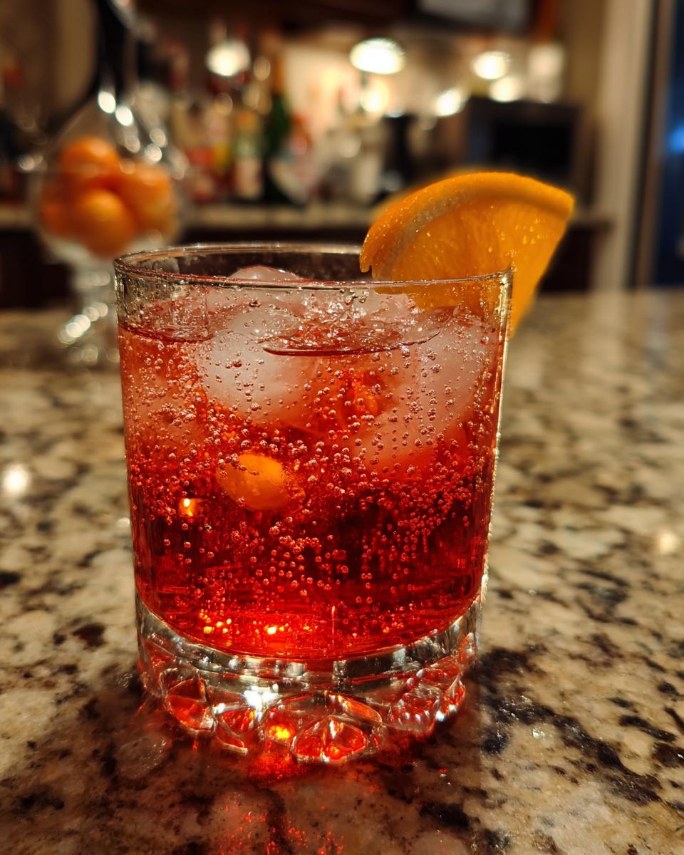 Sparkling Negroni - detail 5