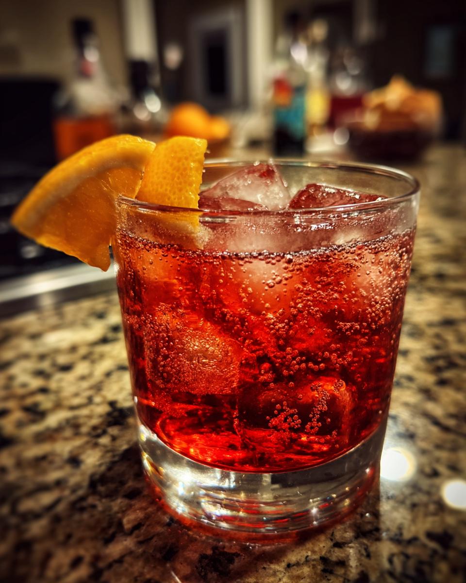Sparkling Negroni - detail 7