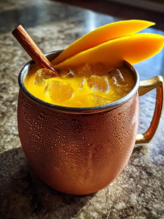 Spiced Mango Mule