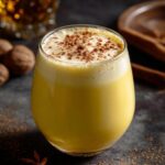 Spiced Rum Eggnog Drink