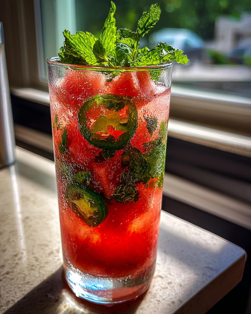 Spicy Watermelon Mojito - detail 1