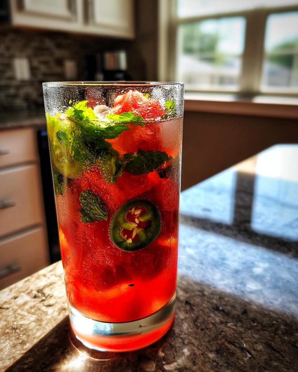 Spicy Watermelon Mojito - detail 2