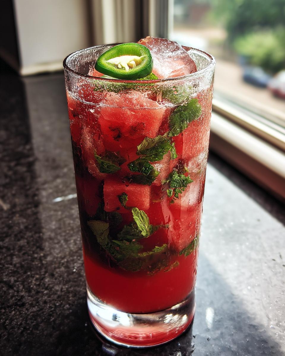 Spicy Watermelon Mojito - detail 3