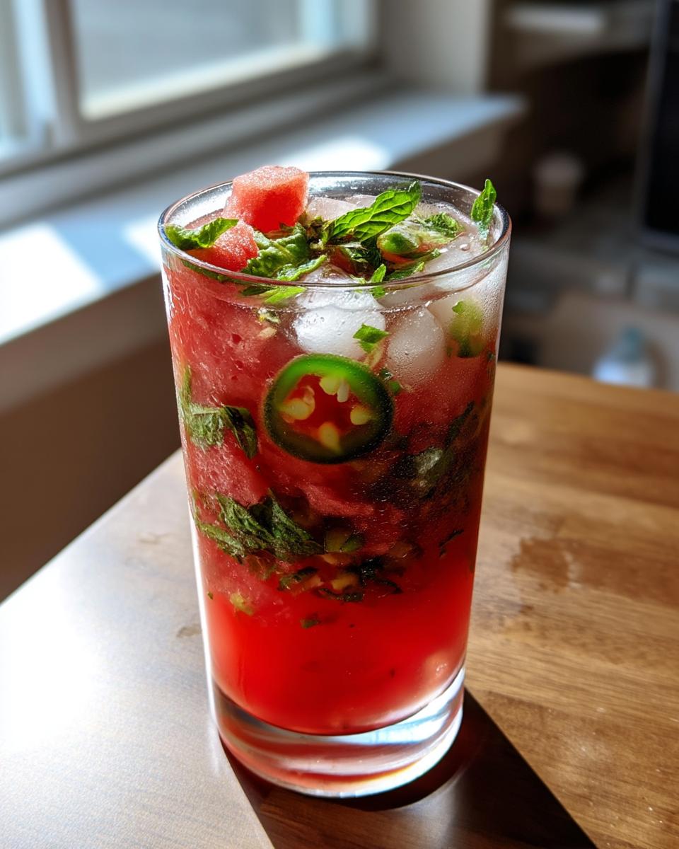 Spicy Watermelon Mojito - detail 4