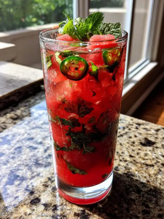 Spicy Watermelon Mojito