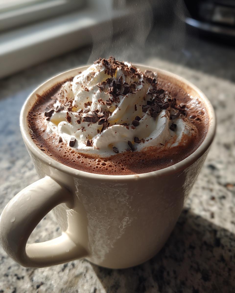 Spiked Hot Chocolate Hot Cocktail - detail 4