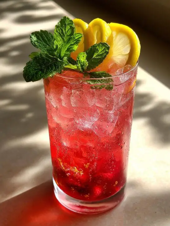 Spring Garden Raspberry Hibiscus Spritz