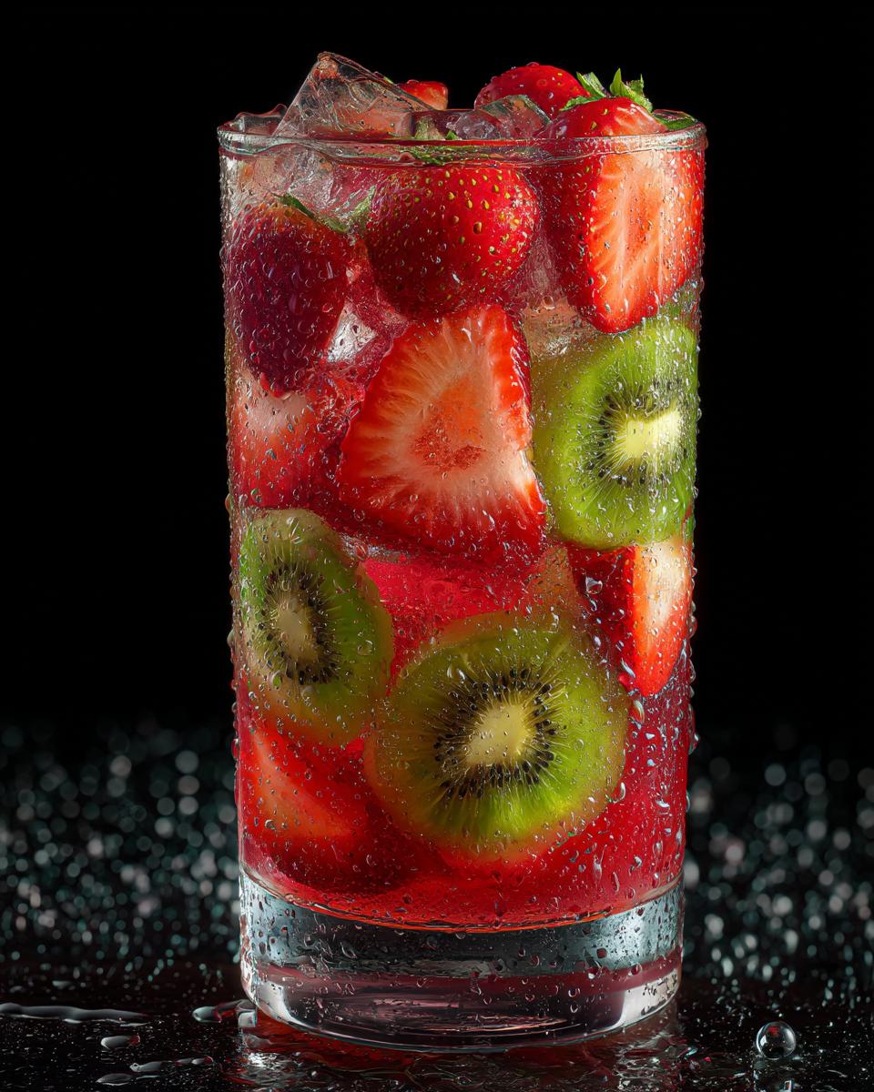 Spring Holiday Strawberry Kiwi Punch - detail 1