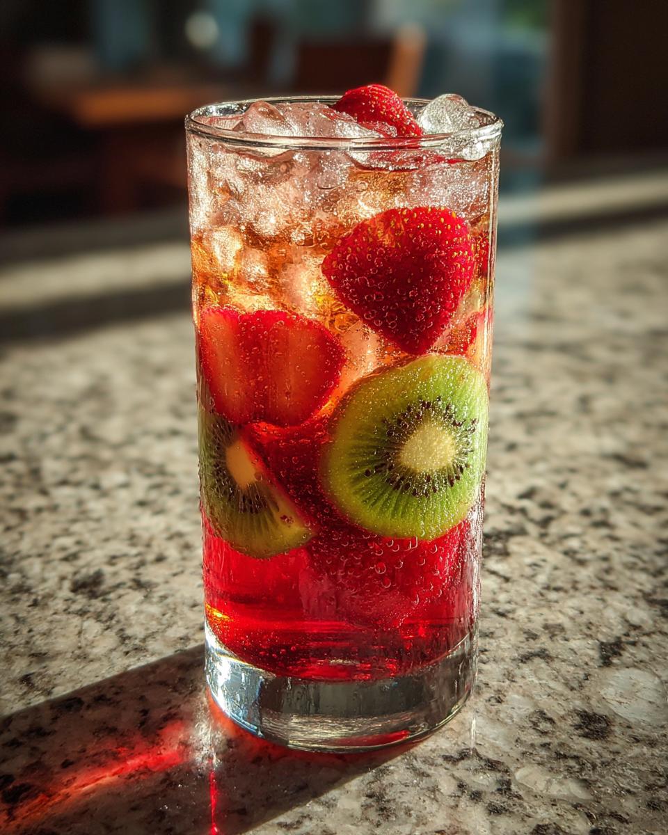 Spring Holiday Strawberry Kiwi Punch - detail 2