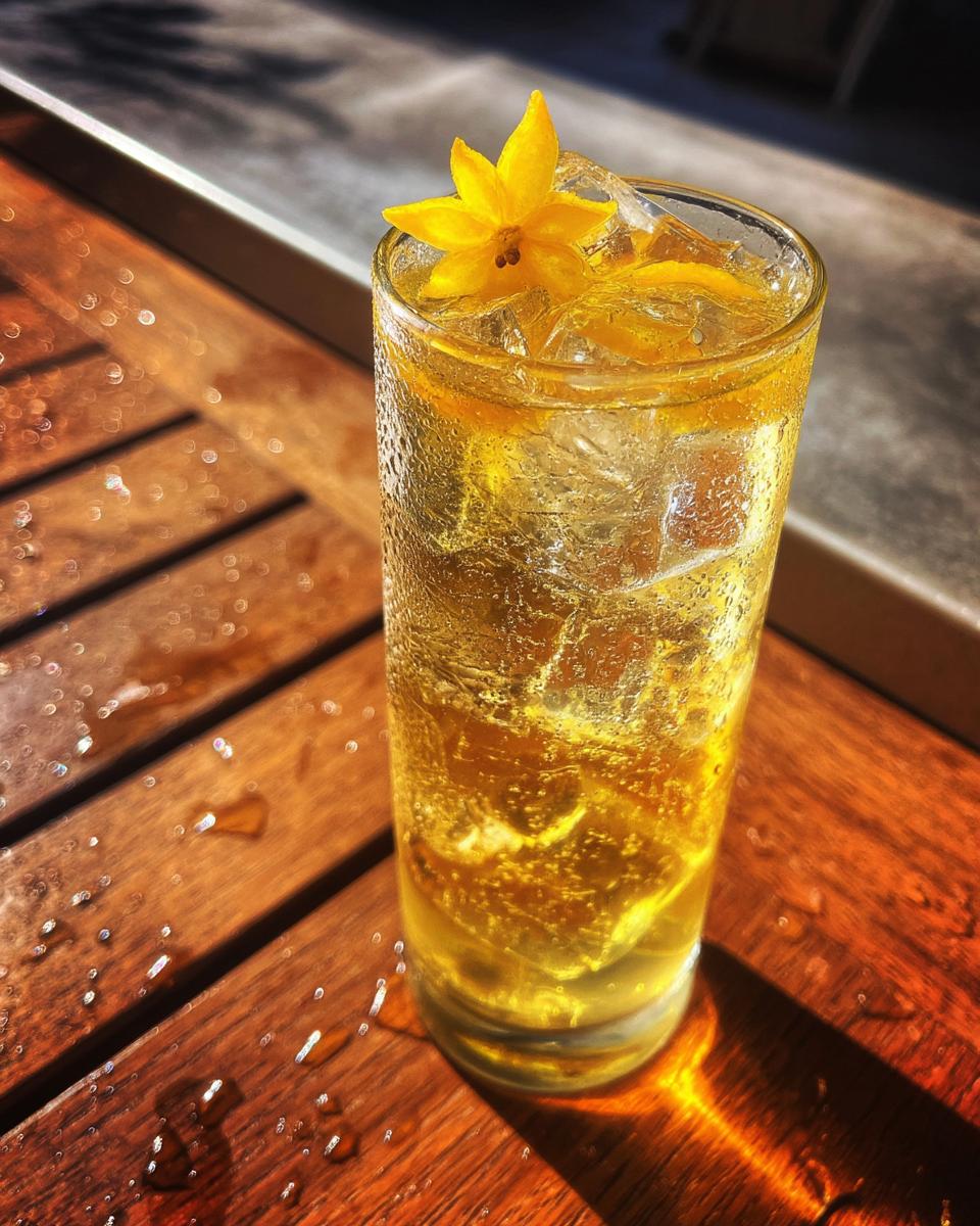 Starfruit Ginger Breeze - detail 2