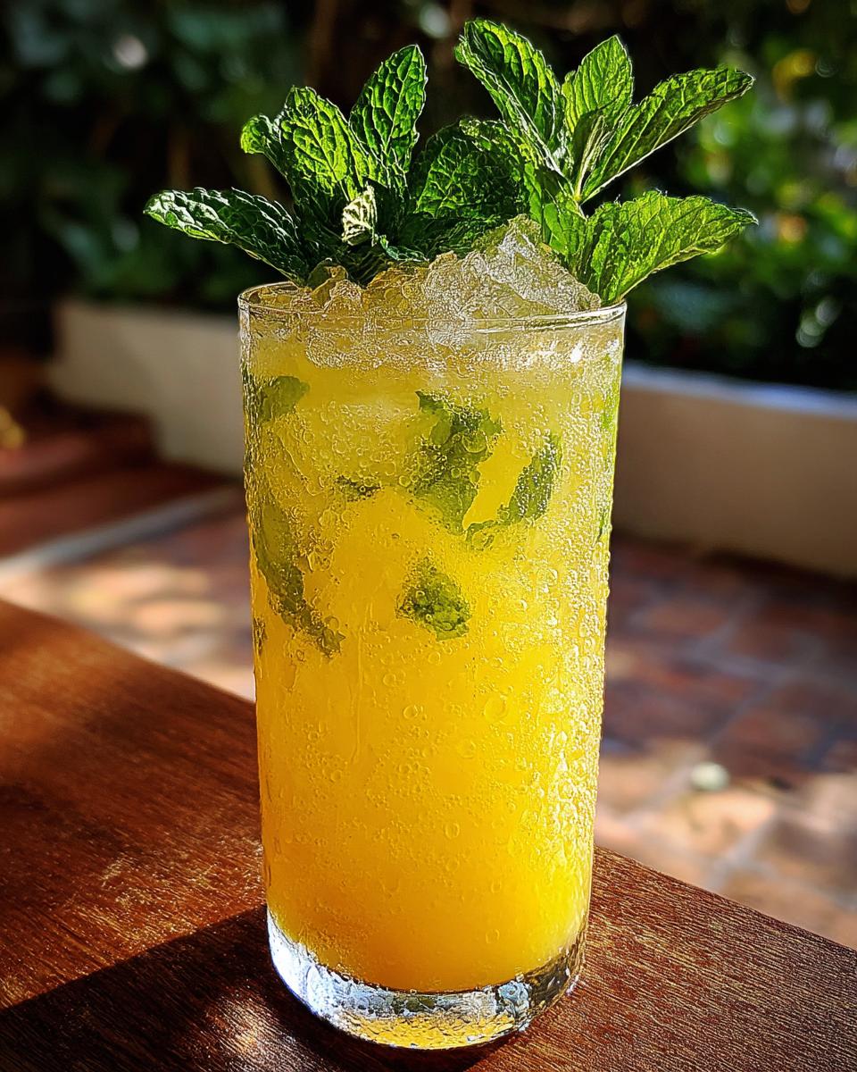 Starfruit Ginger Breeze Mocktail - detail 1