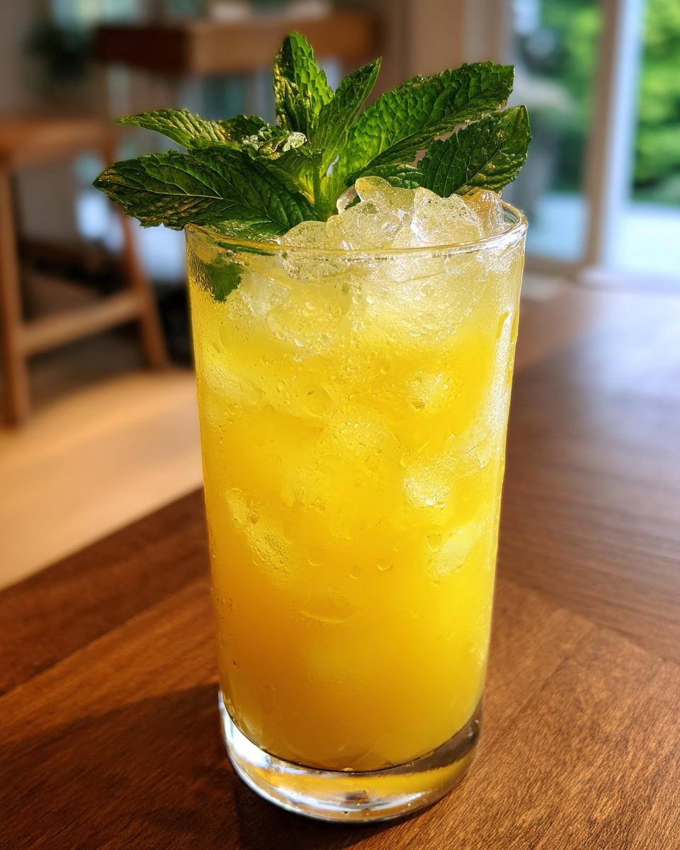 Starfruit Ginger Breeze Mocktail - detail 3