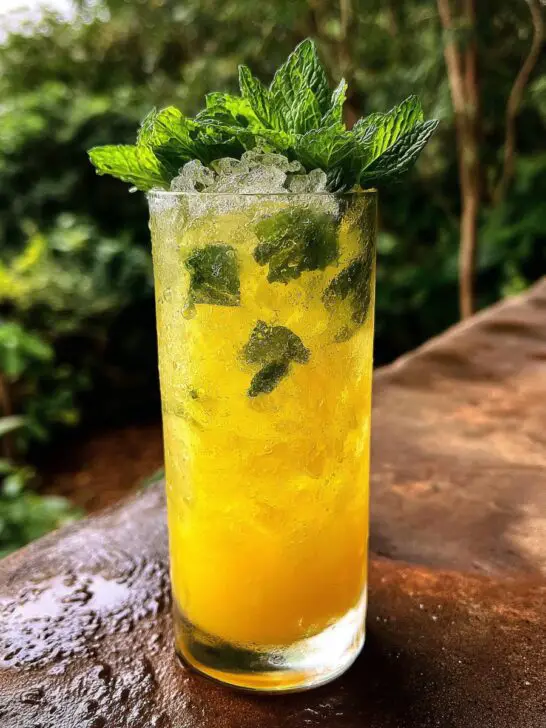 Starfruit Ginger Breeze Mocktail