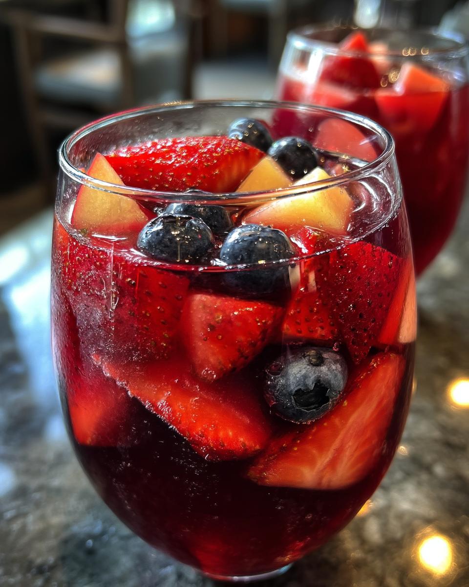 Stars & Stripes Sangria 4th of July - detail 1