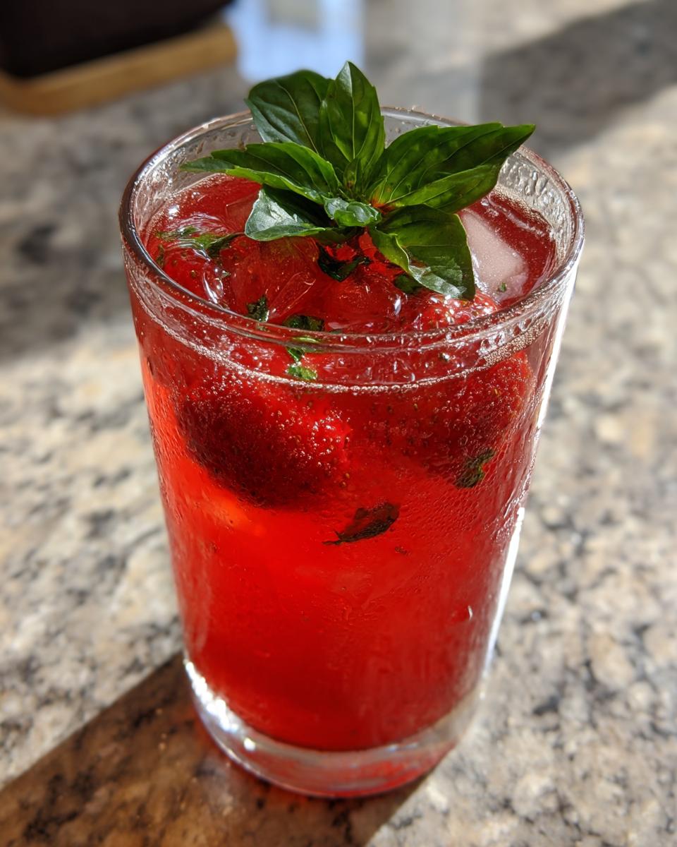 Strawberry Basil Refresher – Fresh Start of Summer - detail 1
