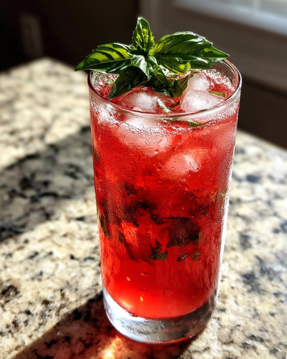 Strawberry Basil Refresher – Fresh Start of Summer - detail 2