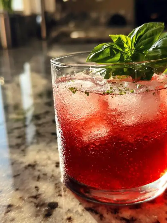 Strawberry Basil Refresher – Fresh Start of Summer