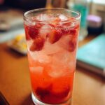 Strawberry Chamomile Paloma Mocktail