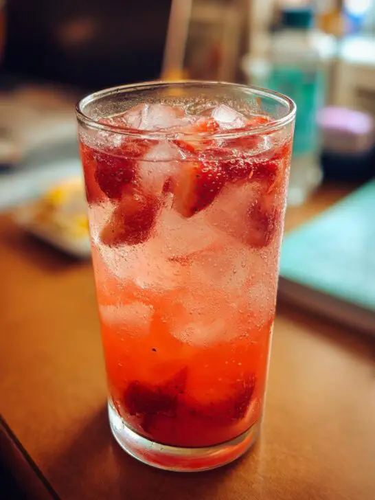 Strawberry Chamomile Paloma Mocktail