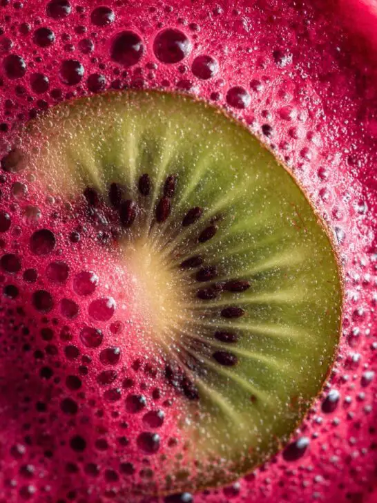 Strawberry Kiwi Protein Smoothie