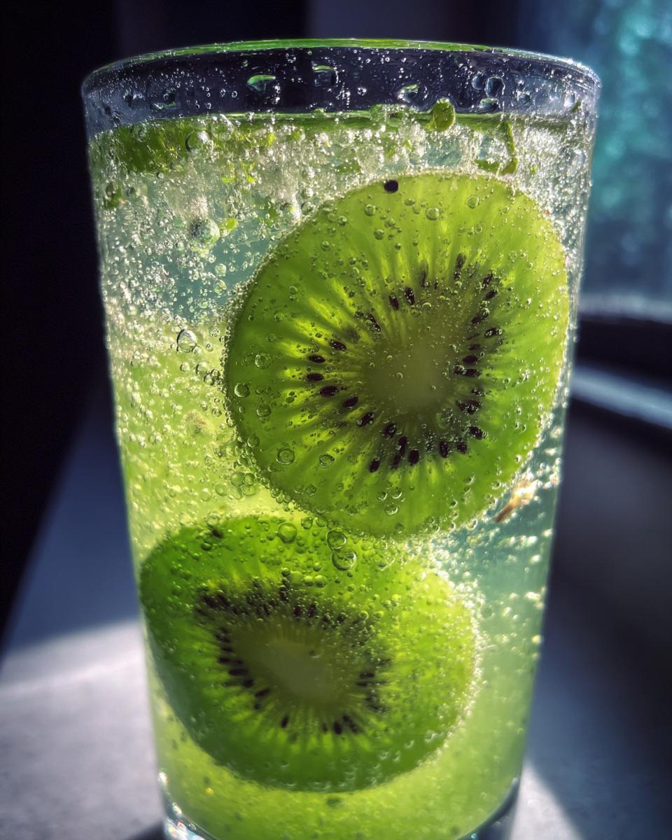 Summer Holiday Kiwi Cucumber Agua Fresca - detail 1