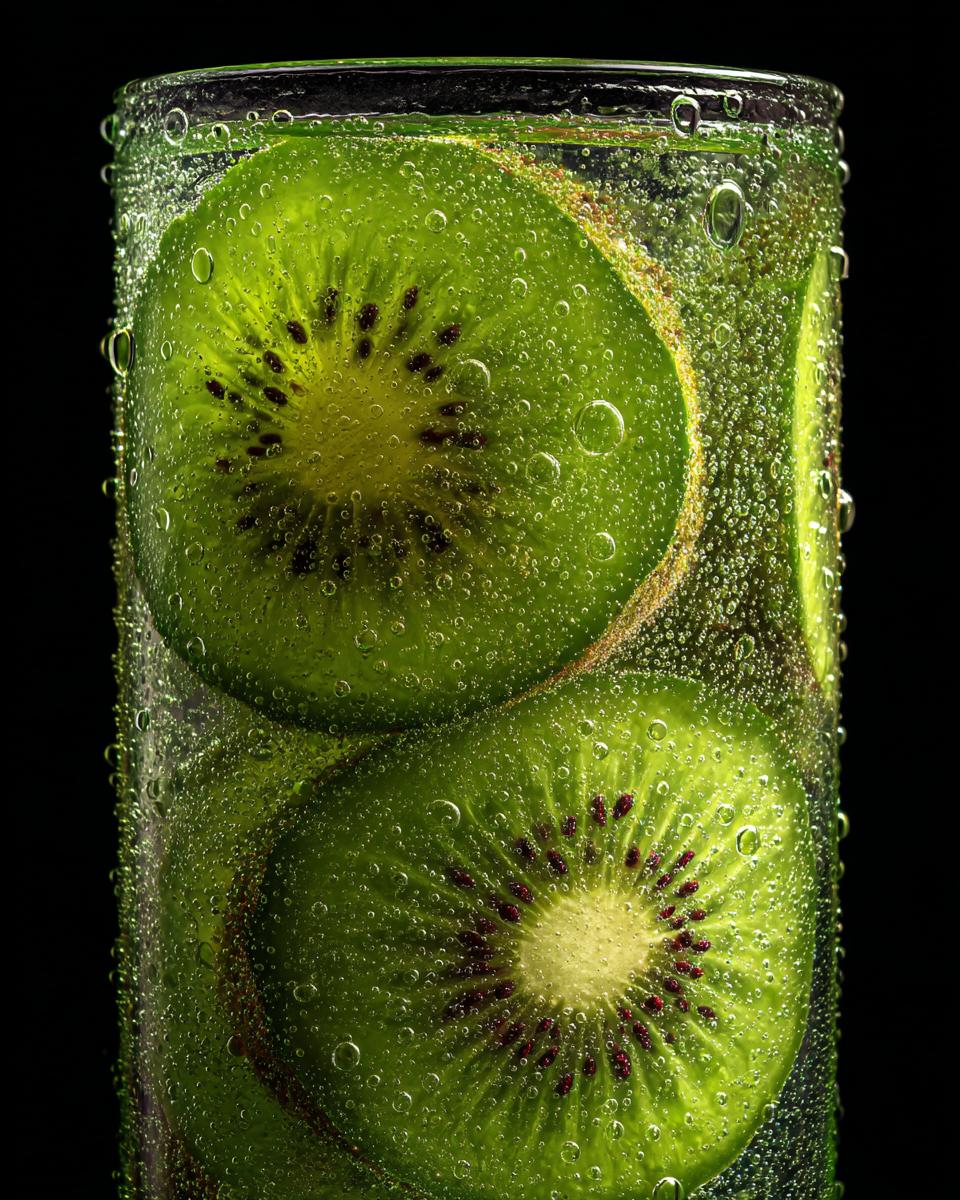 Summer Holiday Kiwi Cucumber Agua Fresca - detail 2