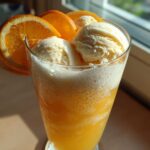 Summer Holiday Orange Creamsicle Float