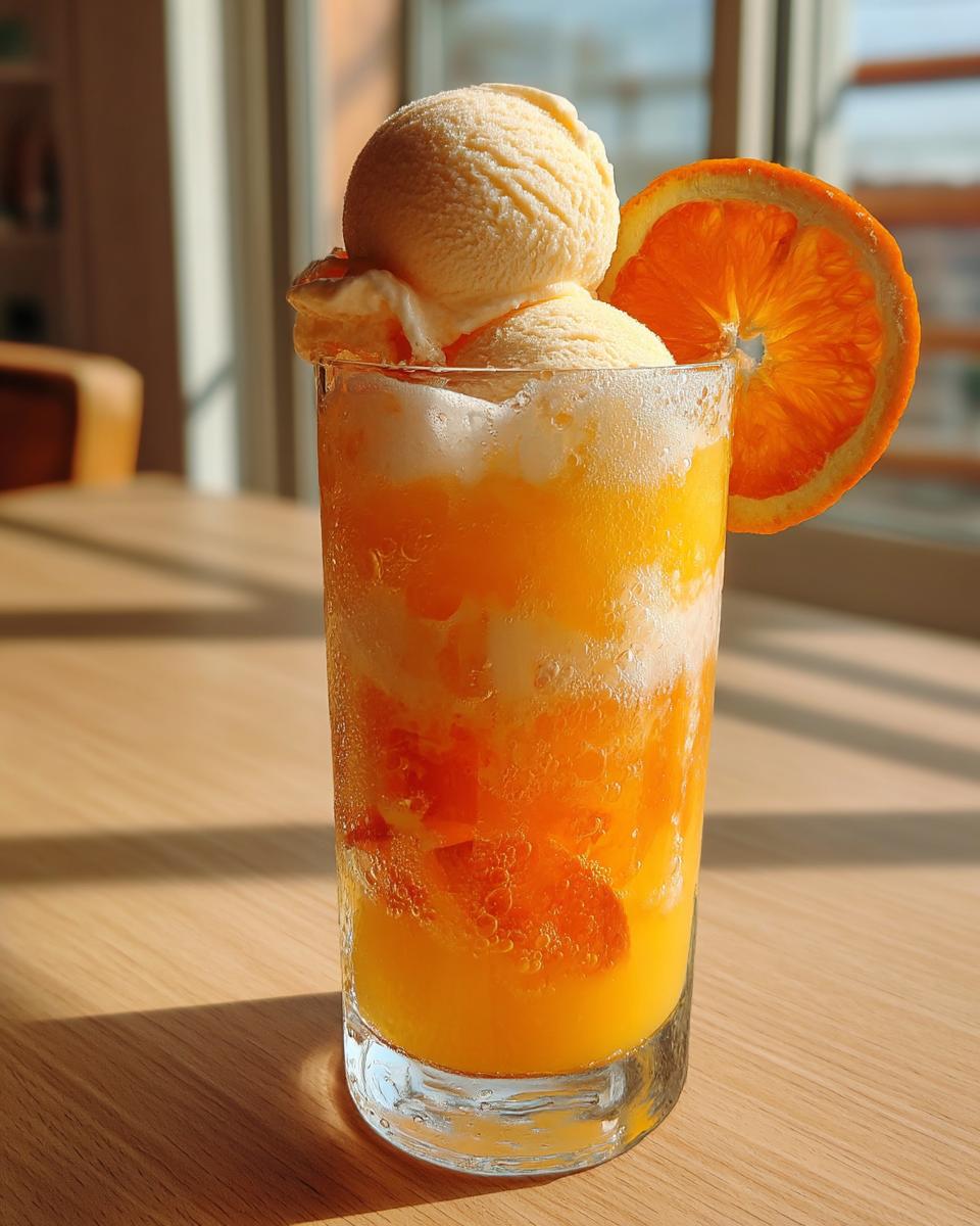 Summer Holiday Orange Creamsicle Float - detail 3