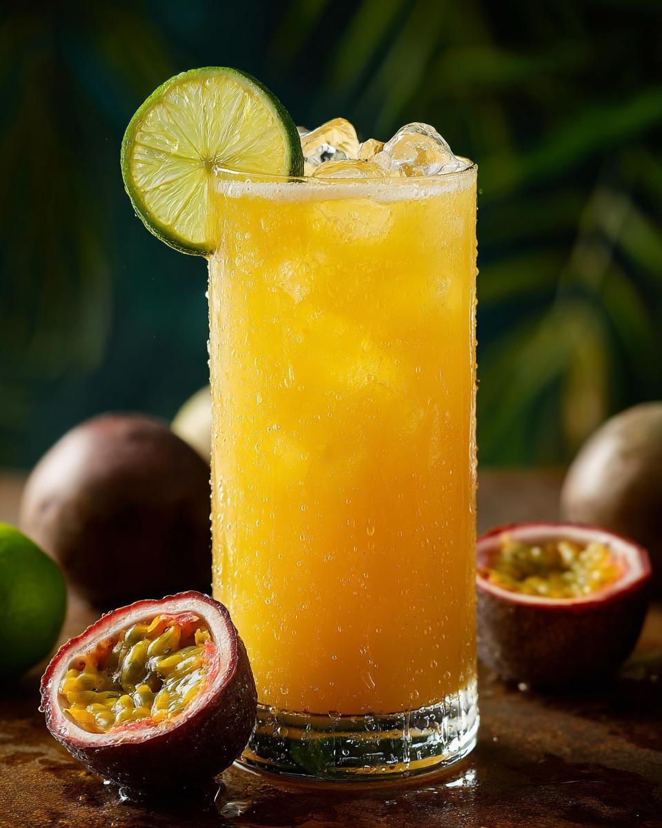 Summer Holiday Passionfruit Coconut Refresher - detail 2
