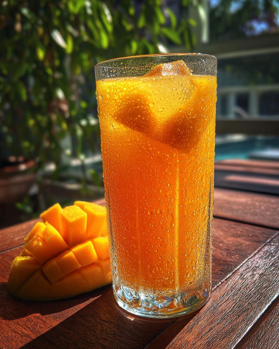 Summer Holiday Tropical Mango Fizz - detail 1