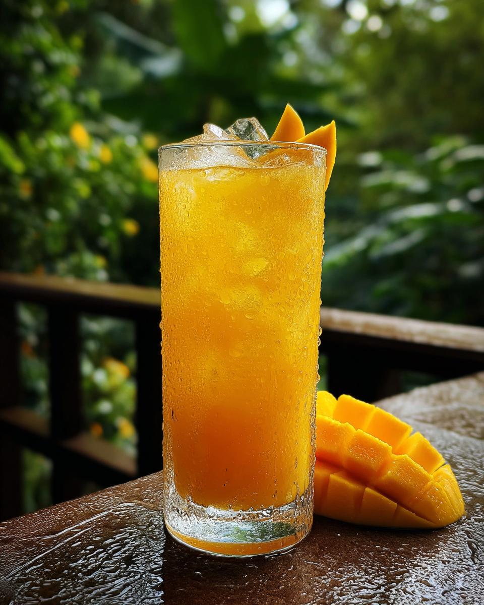 Summer Holiday Tropical Mango Fizz - detail 5