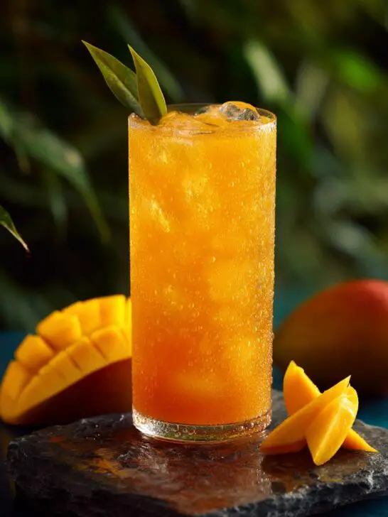 Summer Holiday Tropical Mango Fizz