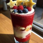 Summer Stars Smoothie 4th of July