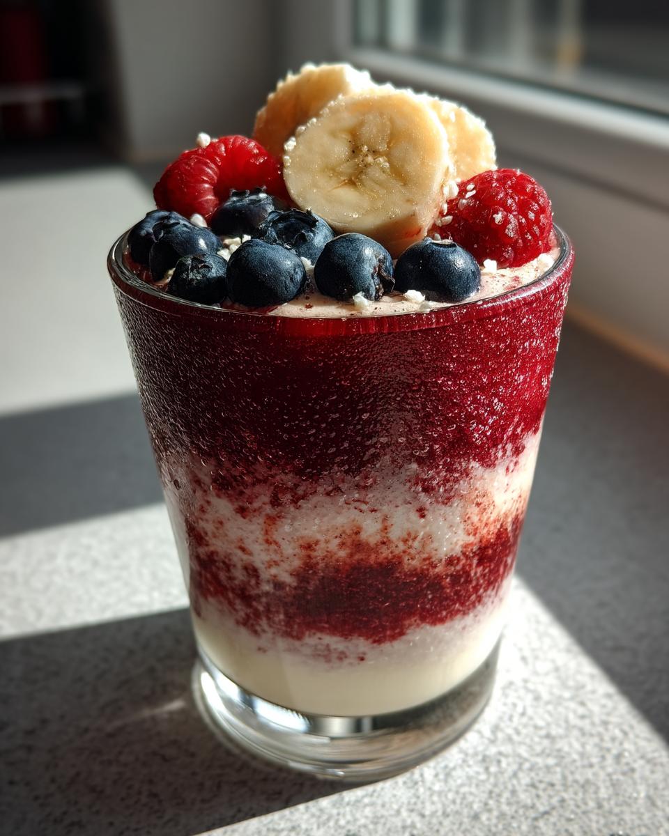 Summer Stars Smoothie 4th of July - detail 2
