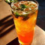 Tangerine Basil Spritz Mocktail