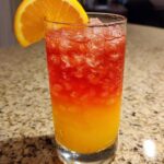 Tangerine Tequila Sunrise Cocktail