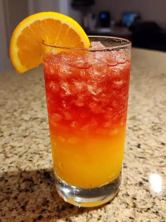 Tangerine Tequila Sunrise Cocktail