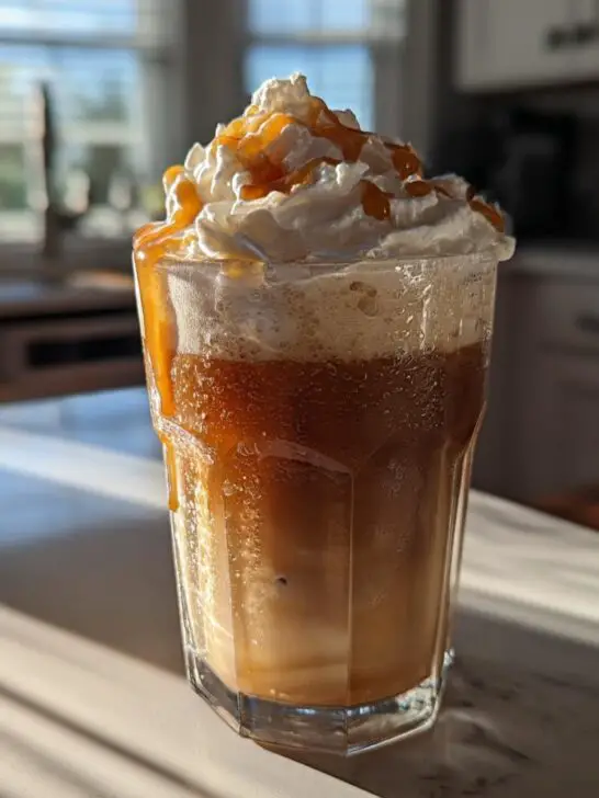 Thanksgiving Caramel Pumpkin Cold Brew