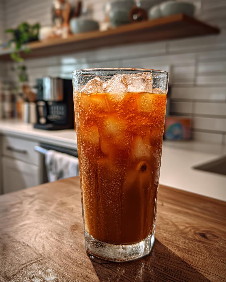 Thanksgiving Pumpkin Spice Iced Chai - detail 2