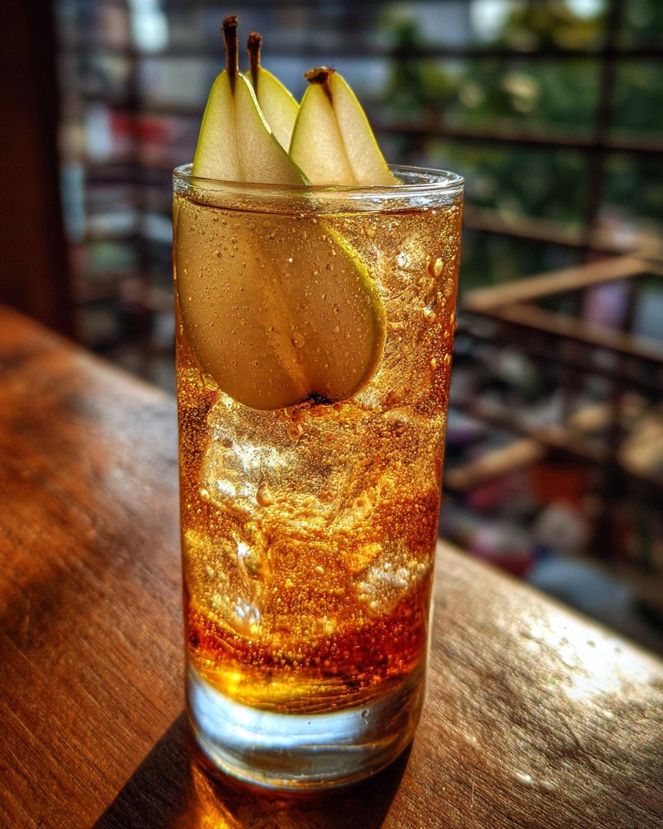 Thanksgiving Spiced Pear Iced Tea - detail 1