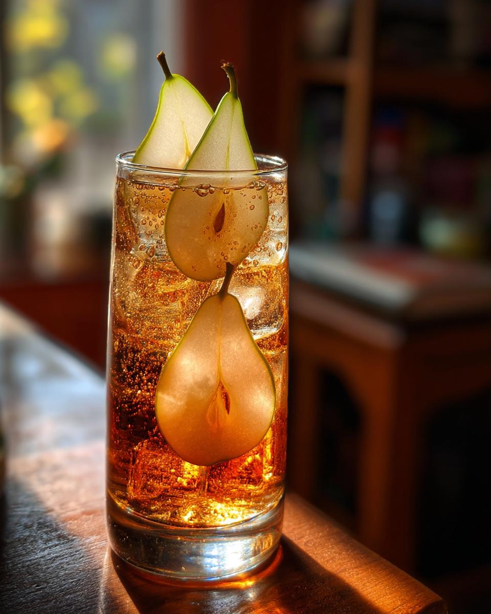 Thanksgiving Spiced Pear Iced Tea - detail 3
