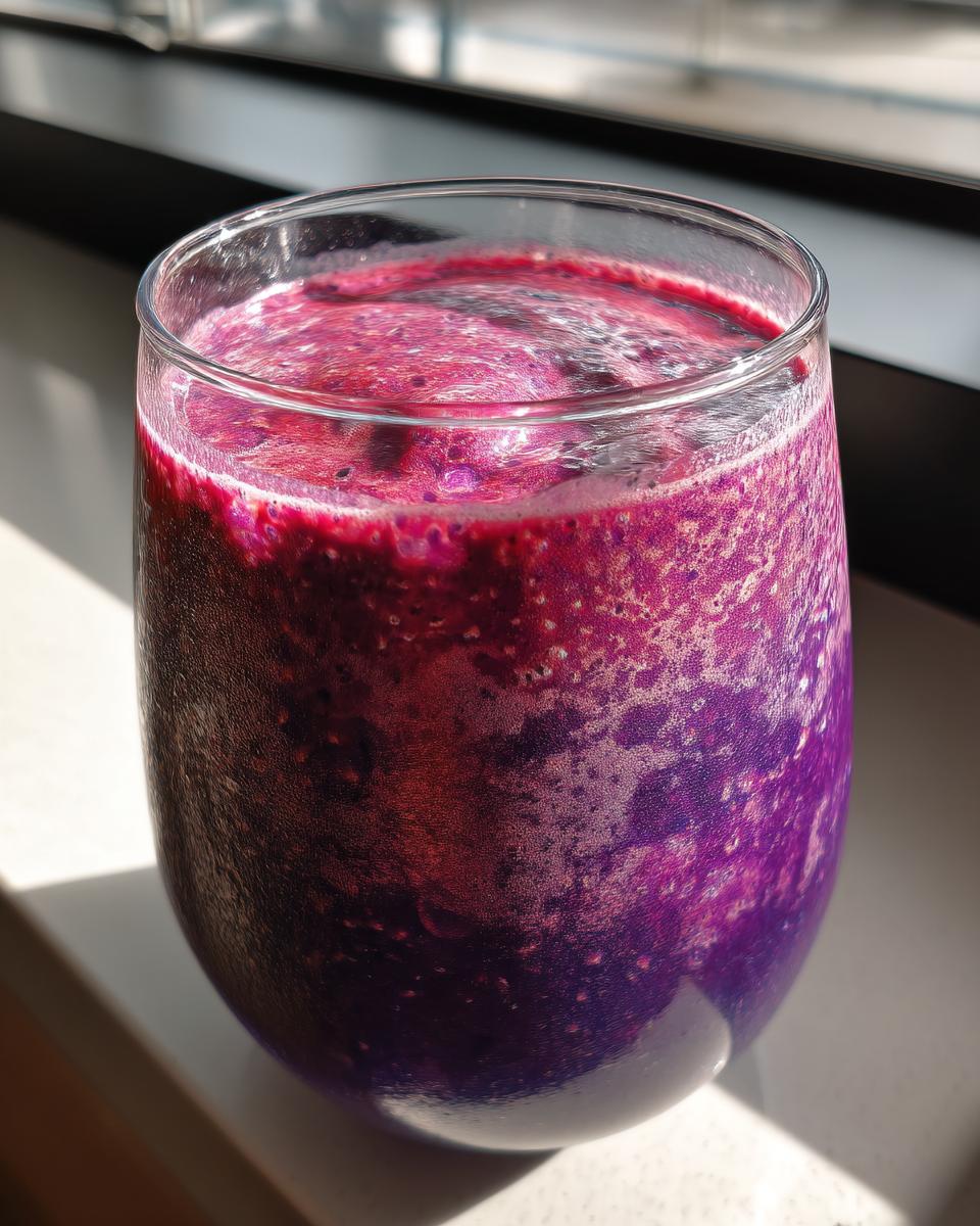 Tropical Berry Smoothie - detail 1